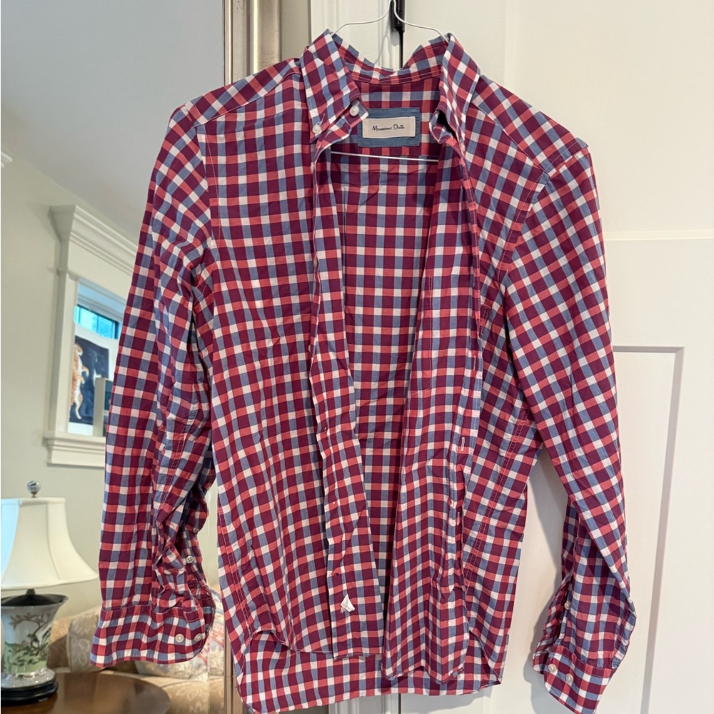 Massimo Dutti button down shirt. Like new